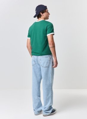 Camiseta Mini Tee Lisa Com Contraste