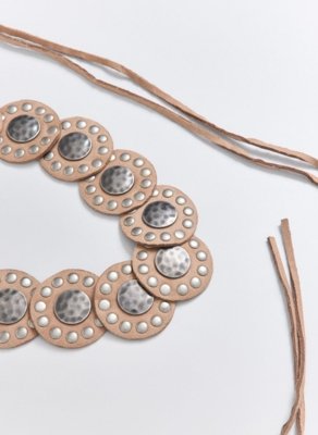 Cinto Boho Com Medalhas