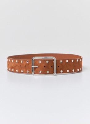 Cinto Suede Com Tachinhas
