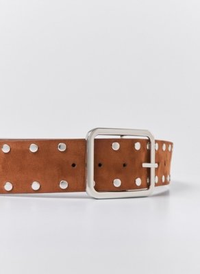 Cinto Suede Com Tachinhas