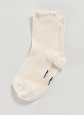 Meia Delicada Off-White