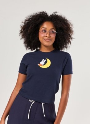 Mini Tee Marinho Miffy