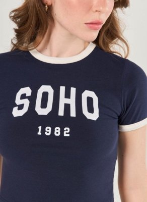 Mini Tee Marinho Soho