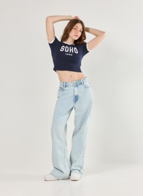 Mini Tee Marinho Soho