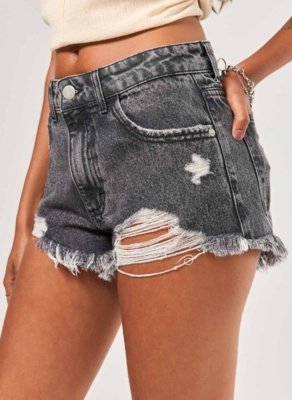 Short Jeans Micro Destroyed