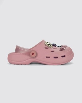 Babuche Infantil Zaxy Joy Pins Rosa