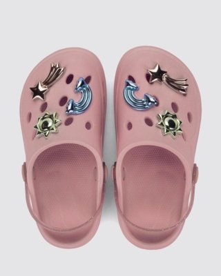 Babuche Infantil Zaxy Joy Pins Rosa