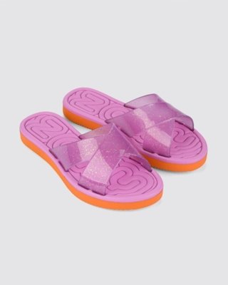 シーニュ Chinelo Slide Feminino Zaxy Loop Verde | Dafiti