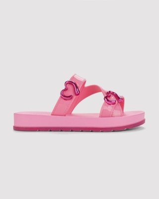 Chinelo Slide Infantil Zaxy Lover Rosa
