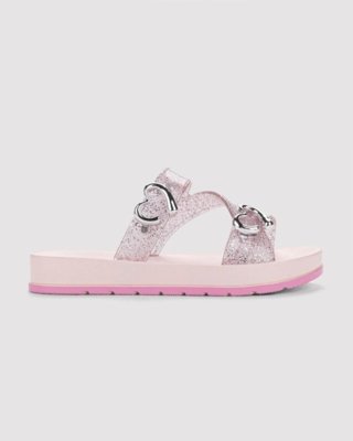 Chinelo Slide Infantil Zaxy Lover Rosa