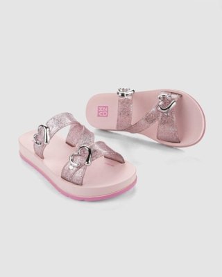 Chinelo Slide Infantil Zaxy Lover Rosa