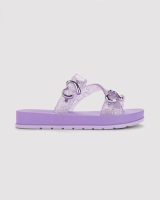 Chinelo Slide Infantil Zaxy Lover Roxo