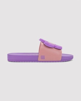 Chinelo Slide Infantil Zaxy Pop Roxo