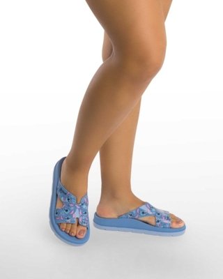 Chinelo Slide Zaxy Disney Daily Azul