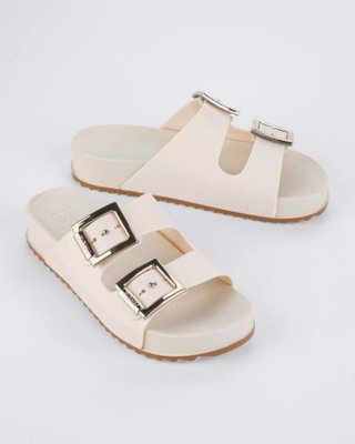 Chinelo Slide Zaxy Partner Off-white
