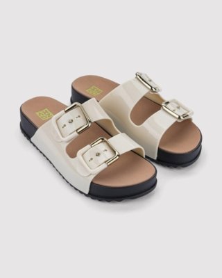 Chinelo Slide Zaxy Partner Soft Off-white