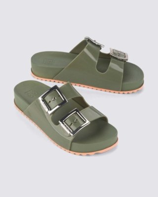Chinelo Slide Zaxy Partner Verde