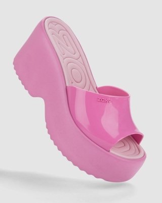 Plataforma Feminina Zaxy Dream Rosa