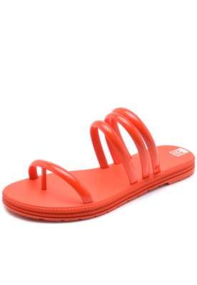 Rasteira Zaxy Holiday Chin Ad Laranja Menor preço em Rasteira Zaxy Holiday Chin Ad Laranja