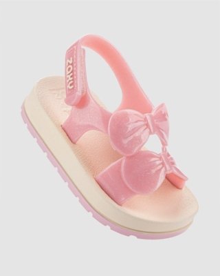 Sandália Bebê Zaxy Doll Rosa