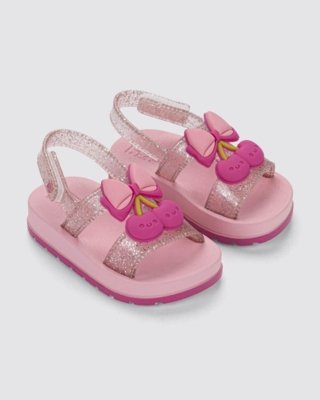 Sandália Infantil  Zaxy Cherry Rosa