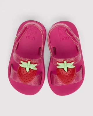 Sandália Infantil  Zaxy Cherry Rosa