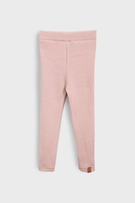 Calça Infantil Legging Canelada Rosa Chá Zebra&Friends