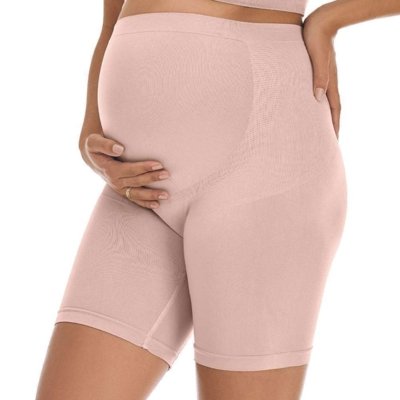 Bermuda Maternity Blush sem Costura Zee Rucci