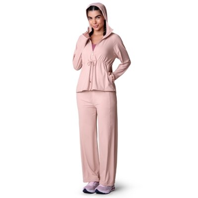 Calça Fitness Comfort Poliamida Blush Zee Rucci