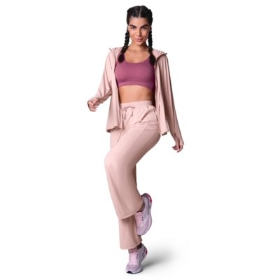 Calça Fitness Comfort Poliamida Blush Zee Rucci