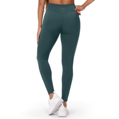 Calça Legging Fitness Compressão Cós Anatômico Verde