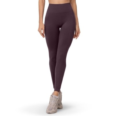 Calça Legging Fitness Jacquard sem Costura Roxo