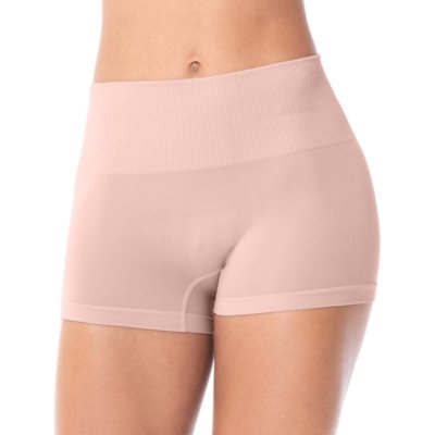 Calcinha Boxer Cós Alto sem Costura Blush