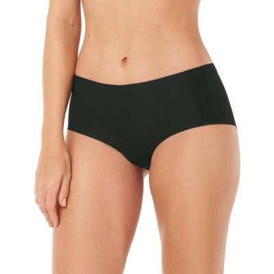 Calcinha Boxer Nude Cotton Preta