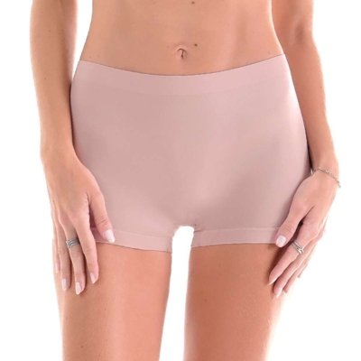 Calcinha Boxer sem Costura Blush Zee Rucci