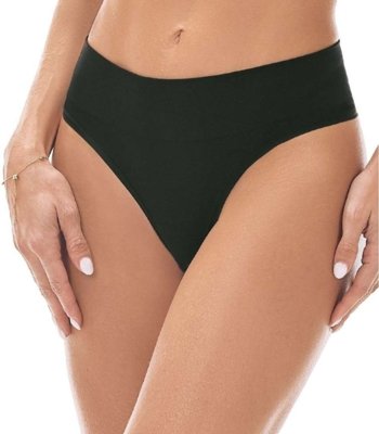 Calcinha Fio Cós Largo sem Costura Zee Rucci Preto