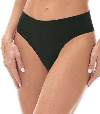 Calcinha Fio Cós Largo sem Costura Zee Rucci Preto