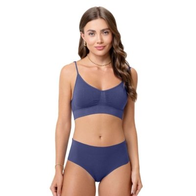 Calcinha Tanga Corte a Laser Mirtilo Zee Rucci