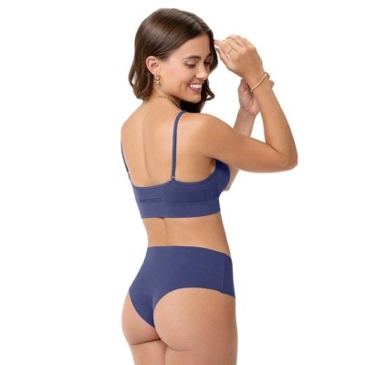 Calcinha Tanga Corte a Laser Mirtilo Zee Rucci