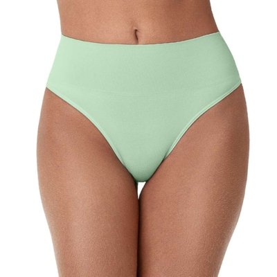 Calcinha Tanga Cós Alto sem Costura Mousse de Limão Zee Rucci