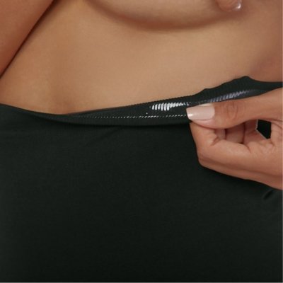 Calcinha Tanga Modeladora Alta Sem Costura Preta