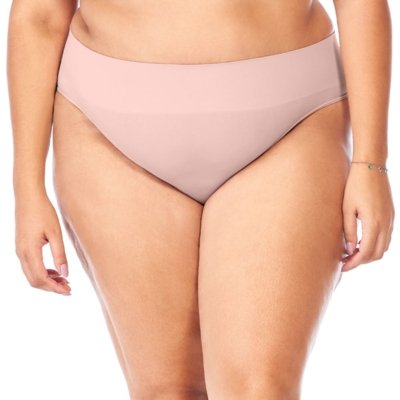 Calcinha Tanga Plus Cós Alto sem Costura Blush Zee Rucci