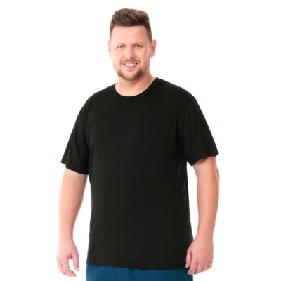 Camiseta Fitness Plus Dry Preta