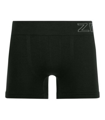 Cueca Boxer Com Jacquard Sem Costura Zee Rucci Preto