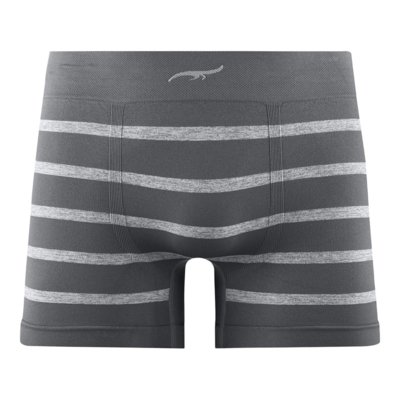 Cueca Boxer Listrada sem Costura Grafite Zee Rucci