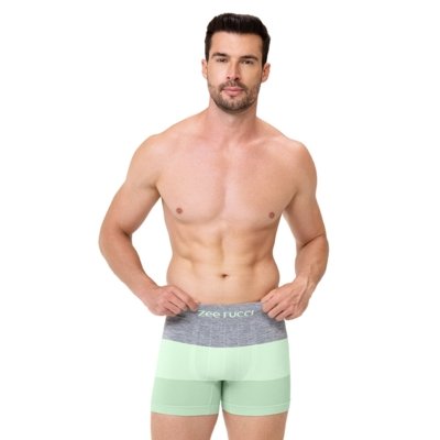 Cueca Boxer Mescla sem Costura Mousse de Limão Zee Rucci