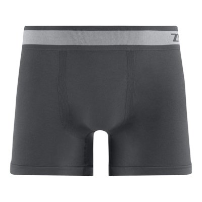 Cueca Boxer Plus Size Lisa Cinza
