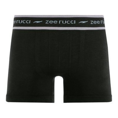 Cueca Boxer Plus Size sem Costura Preto