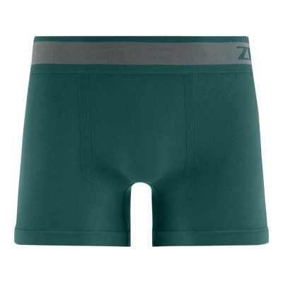 Cueca Boxer sem Costura Lisa Verde