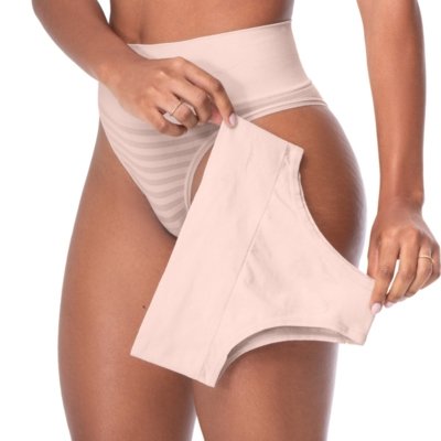 Kit 2 Calcinhas Tanga sem Costura + Estojo